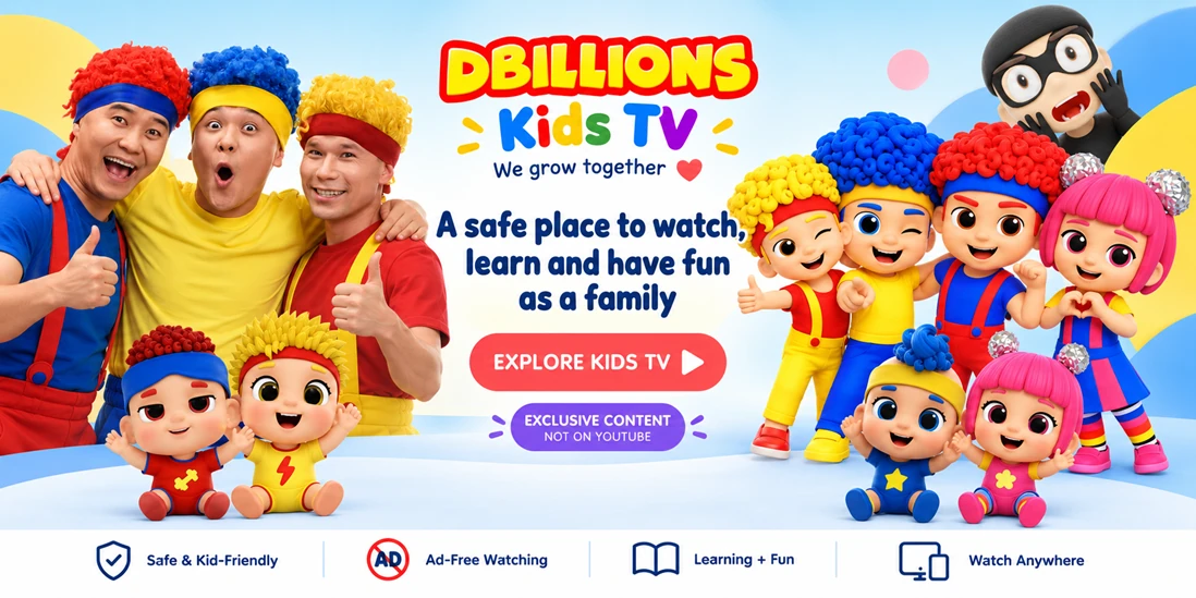 DBillions Kids TV — a safe place to watch, learn and have fun as a family